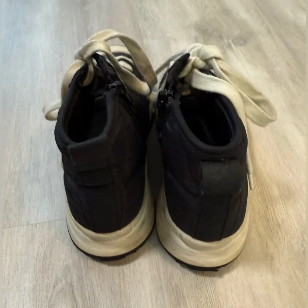 Zara Rick Owens style sneakers new size 33 big kids navy zip side for access